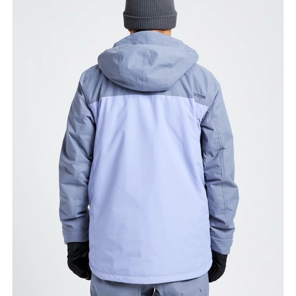 Burton Covert Jacket Folkstone Gray Foxglove Violet - Picture 2 of 8